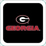 Letter G and Georgia coaster